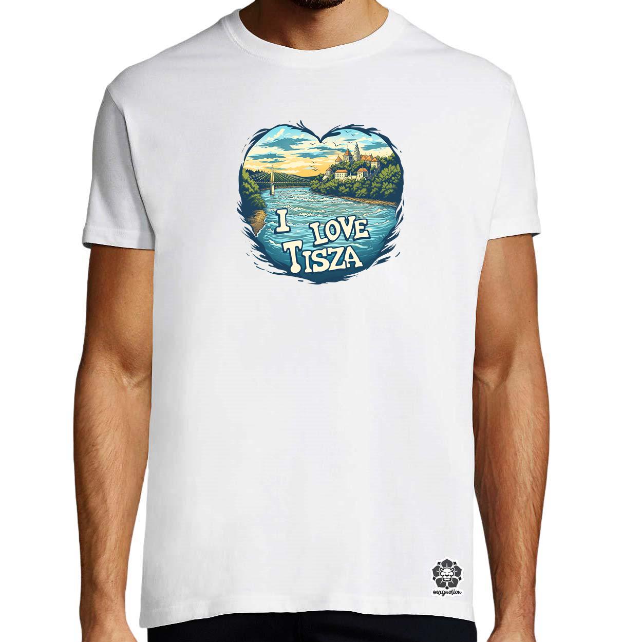 Love Tisza v14 egyedi póló 