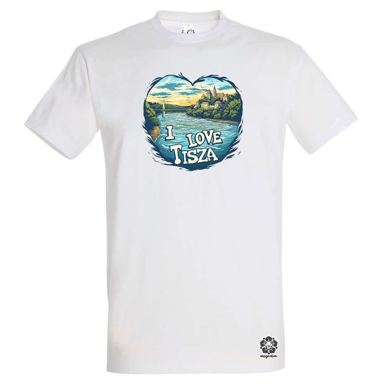 Love Tisza v14 egyedi póló 