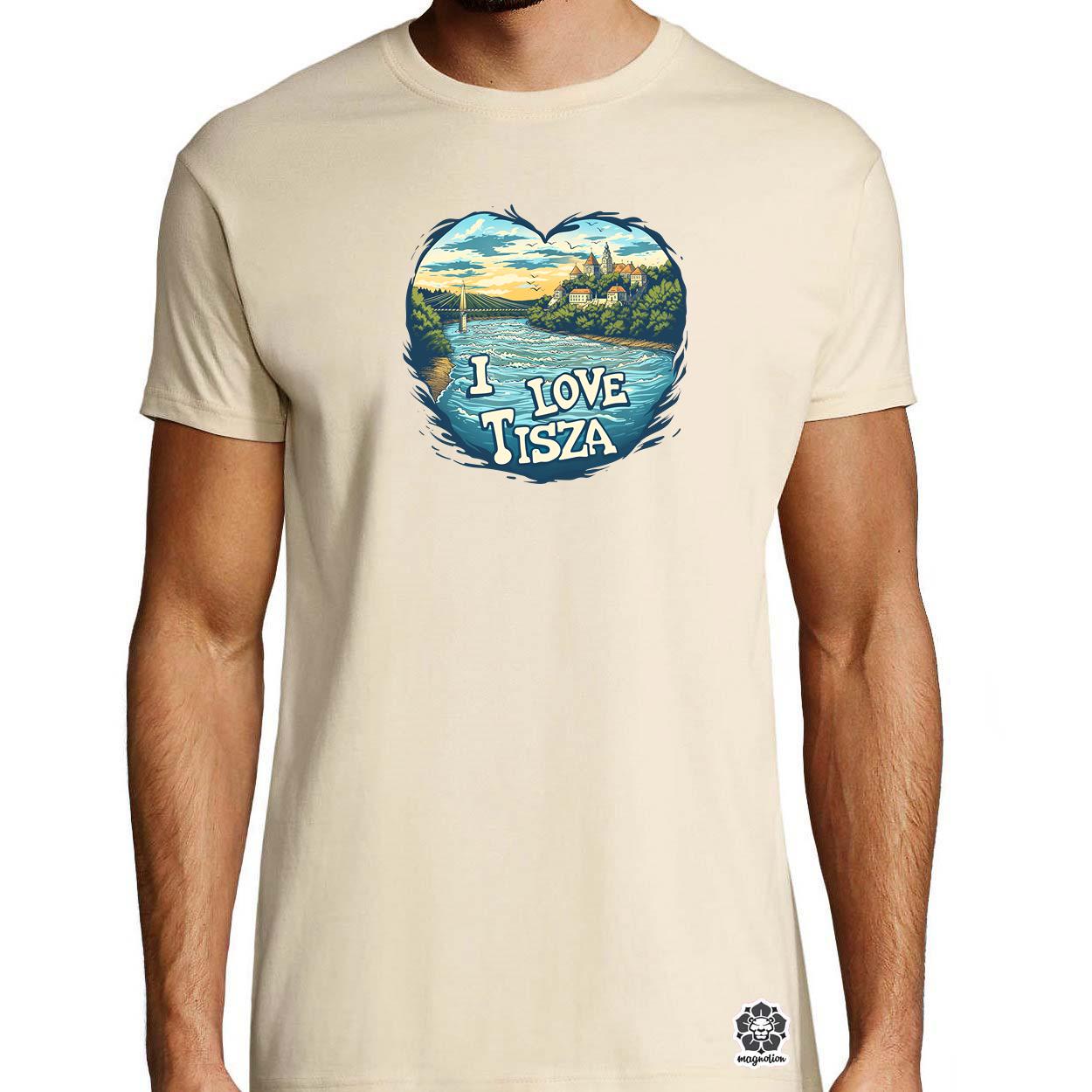 Love Tisza v14 egyedi póló 