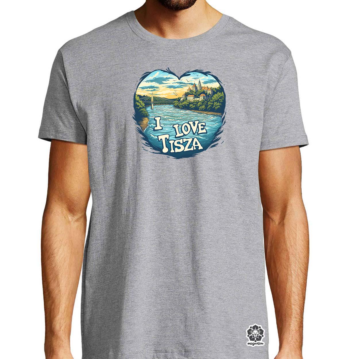 Love Tisza v14 egyedi póló 
