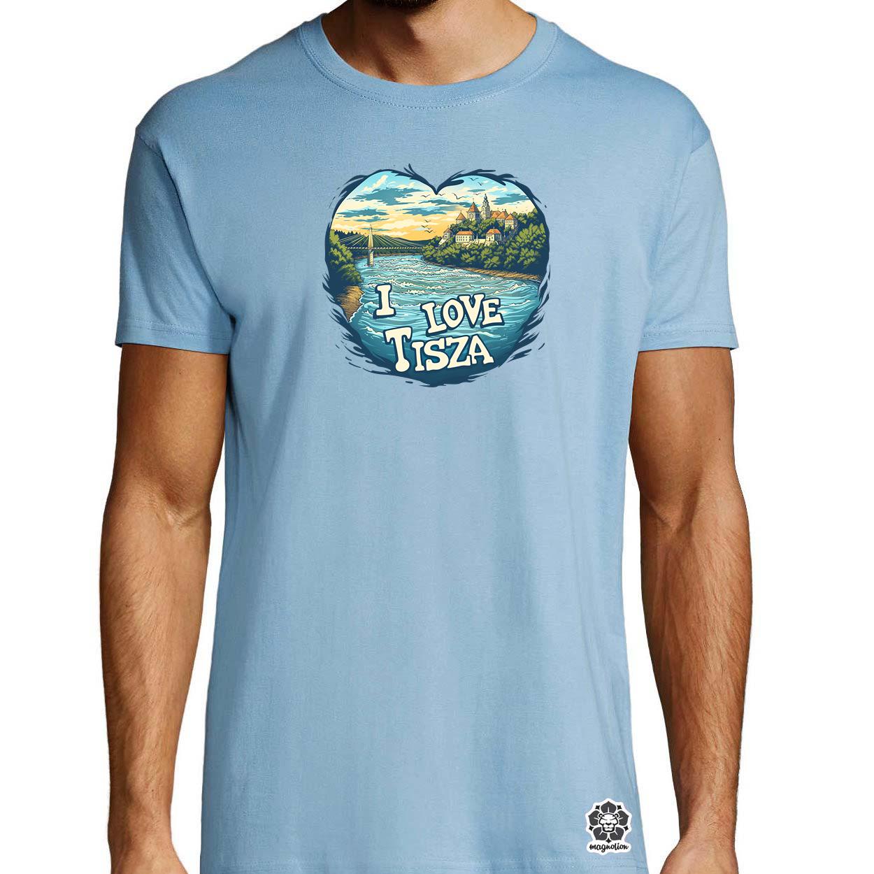 Love Tisza v14 egyedi póló 