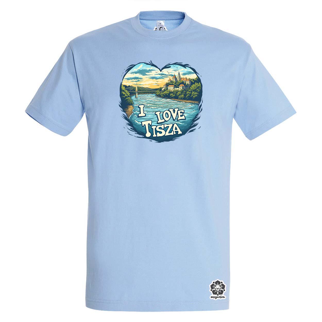 Love Tisza v14 egyedi póló 