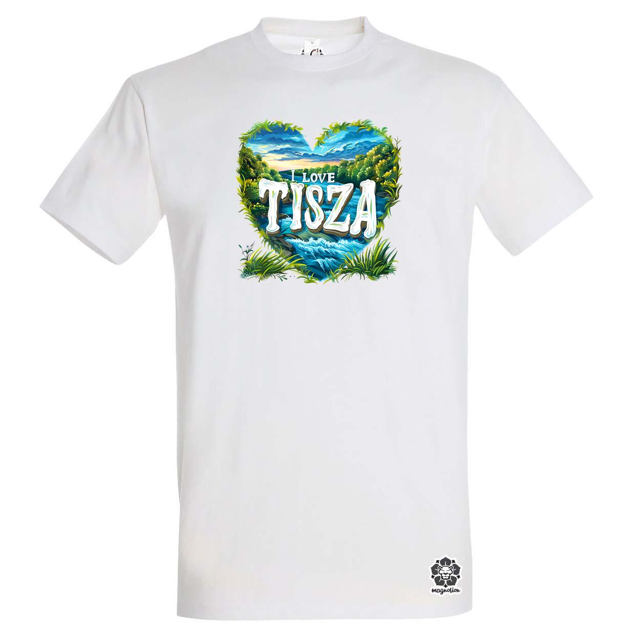 Love Tisza v15 egyedi póló 