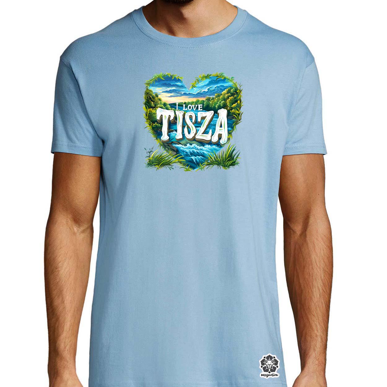 Love Tisza v15 egyedi póló 