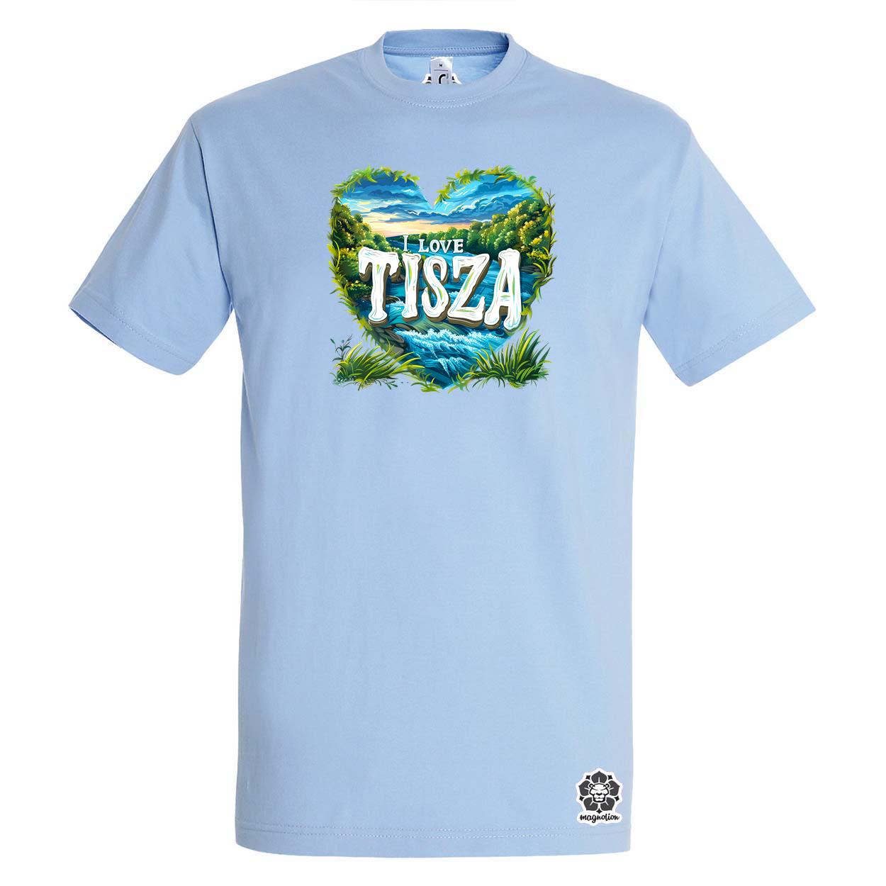 Love Tisza v15 egyedi póló 