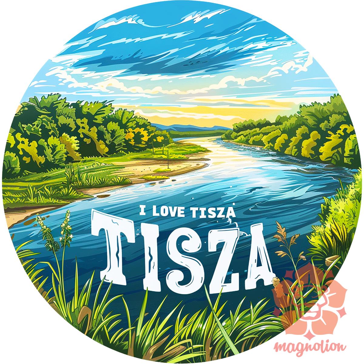 Love Tisza v16 egyedi póló 