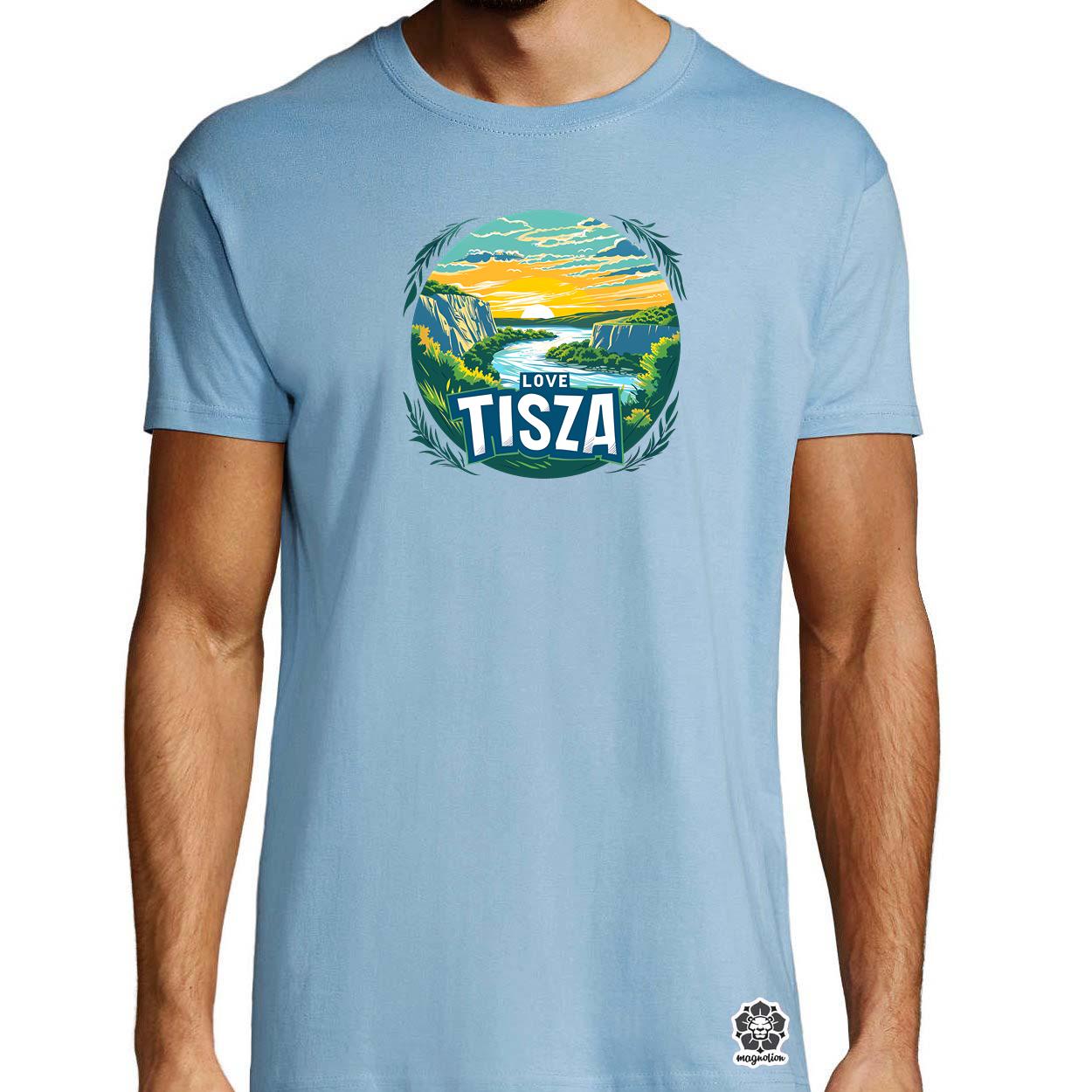 Love Tisza v17 egyedi póló 