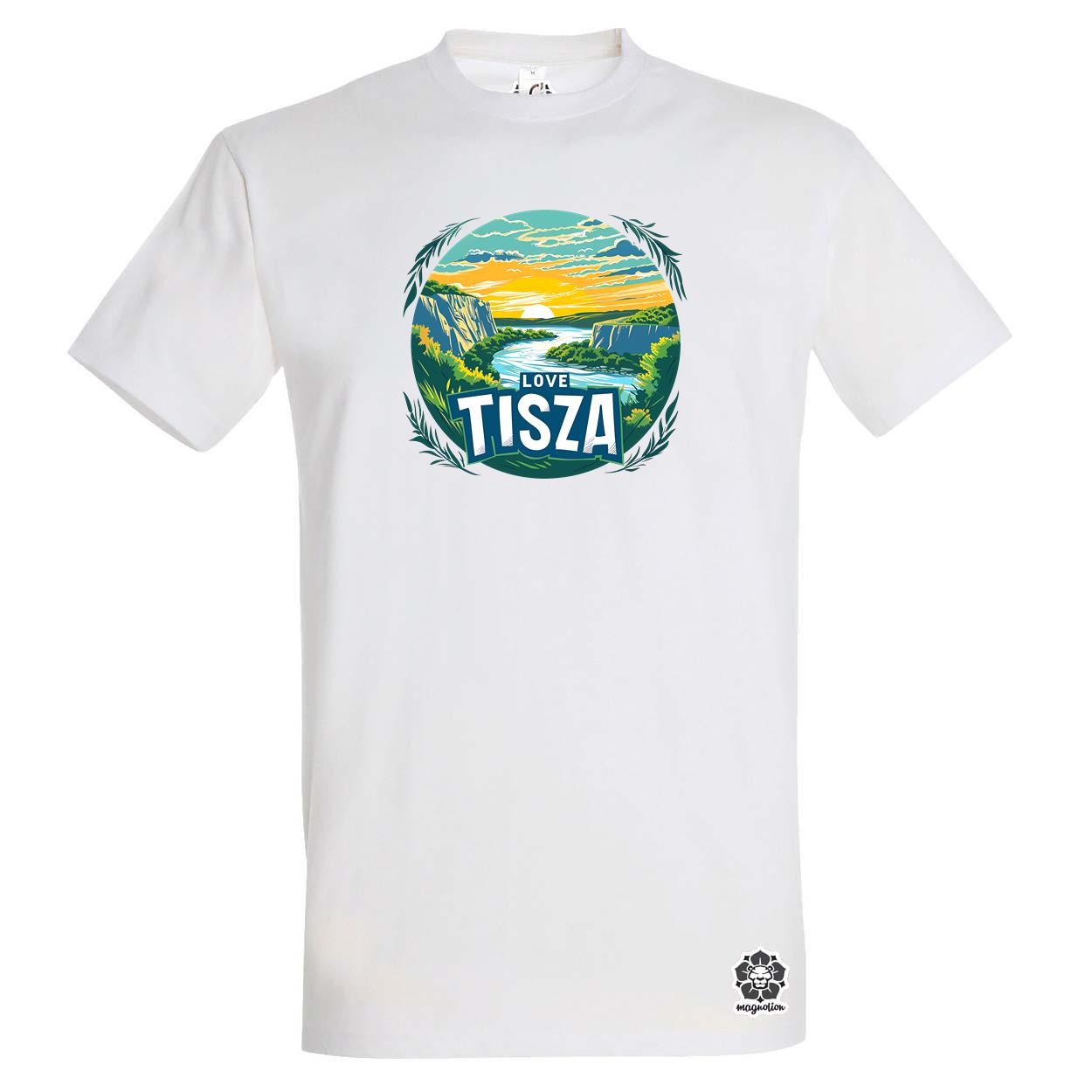Love Tisza v17 egyedi póló 