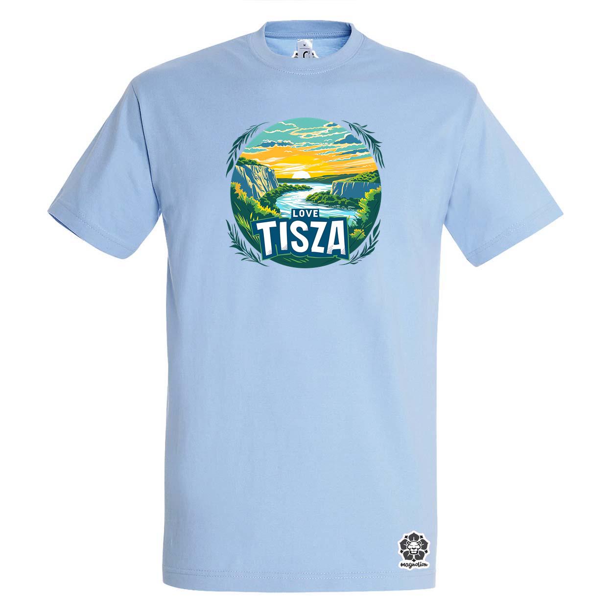 Love Tisza v17 egyedi póló 
