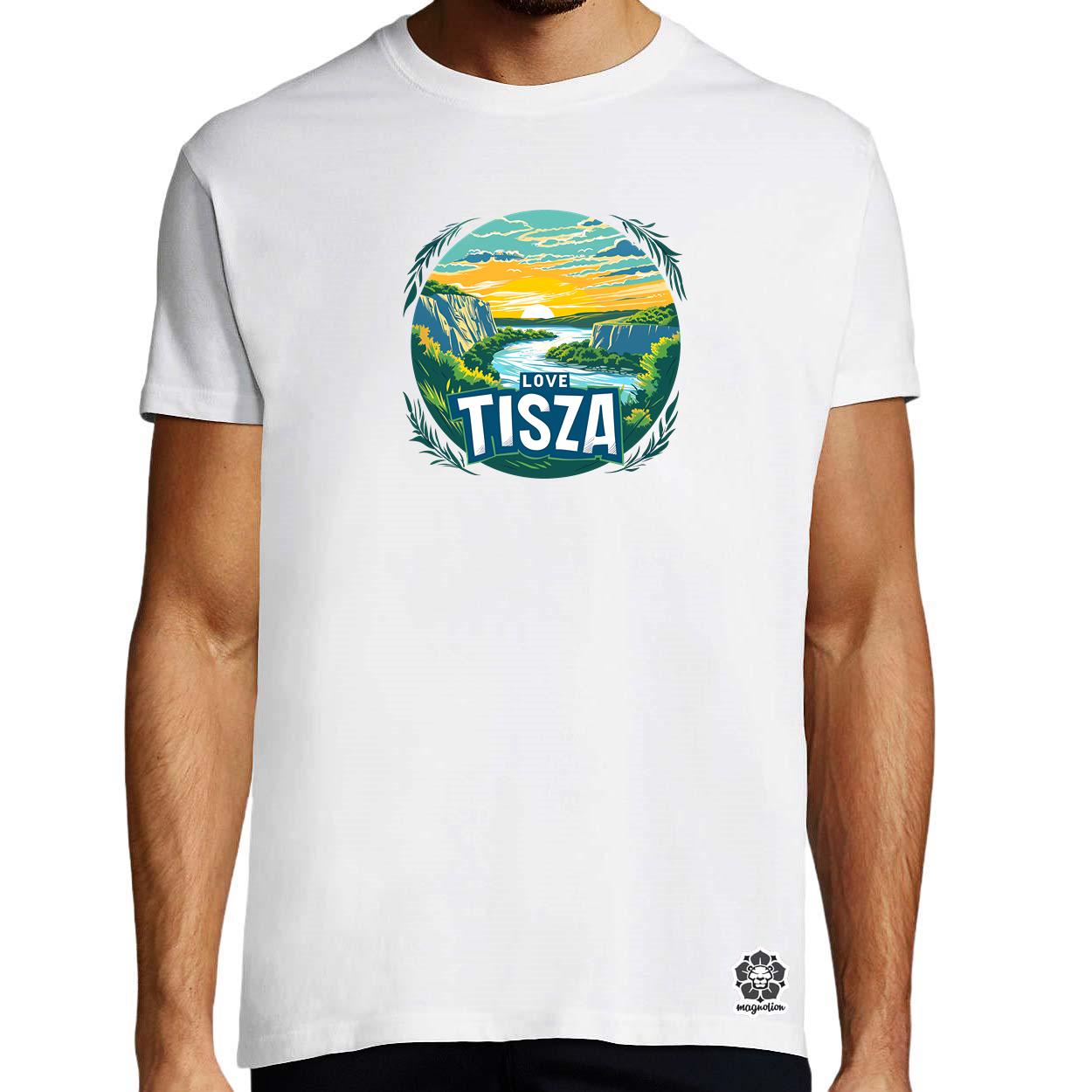 Love Tisza v17 egyedi póló 