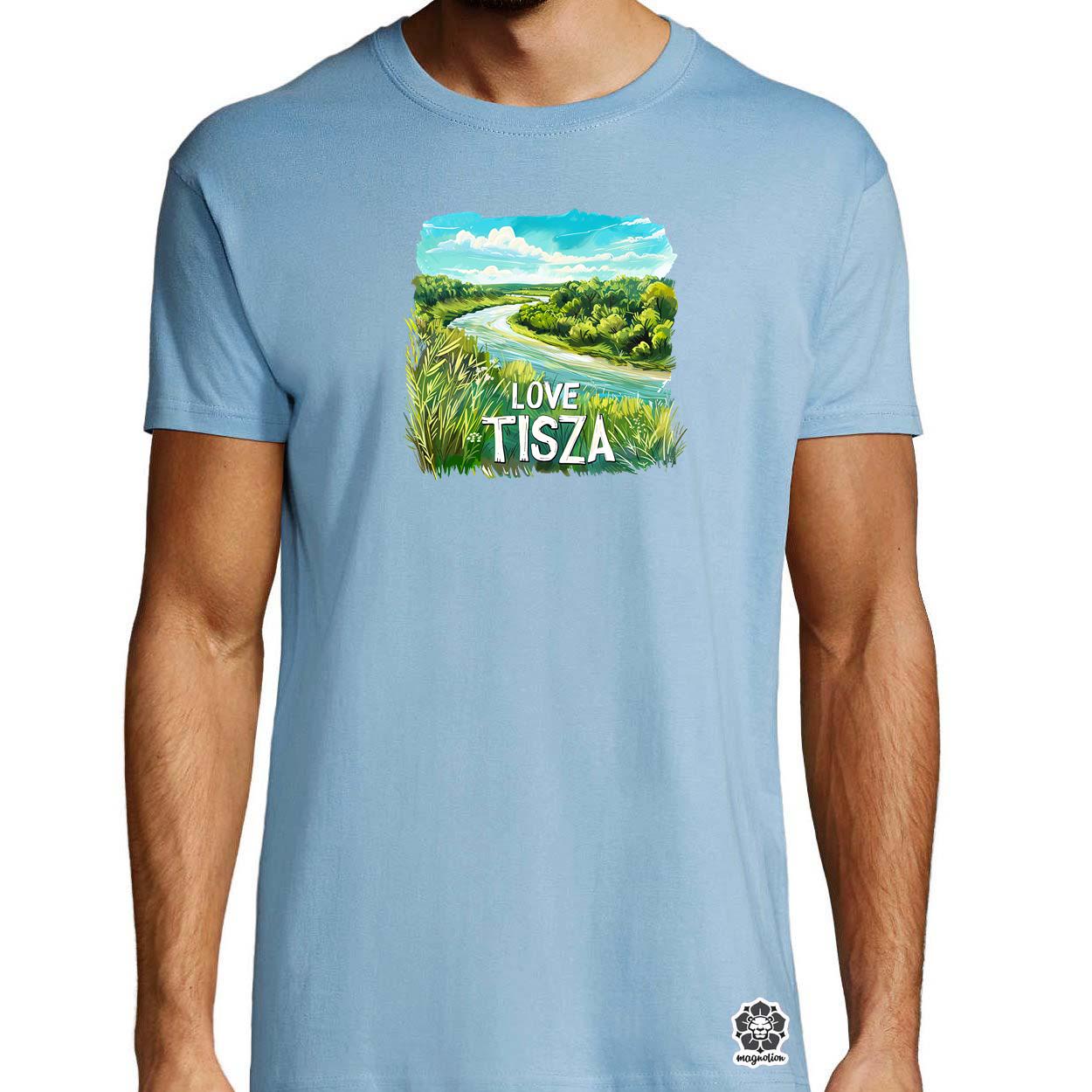 Love Tisza v18 egyedi póló 