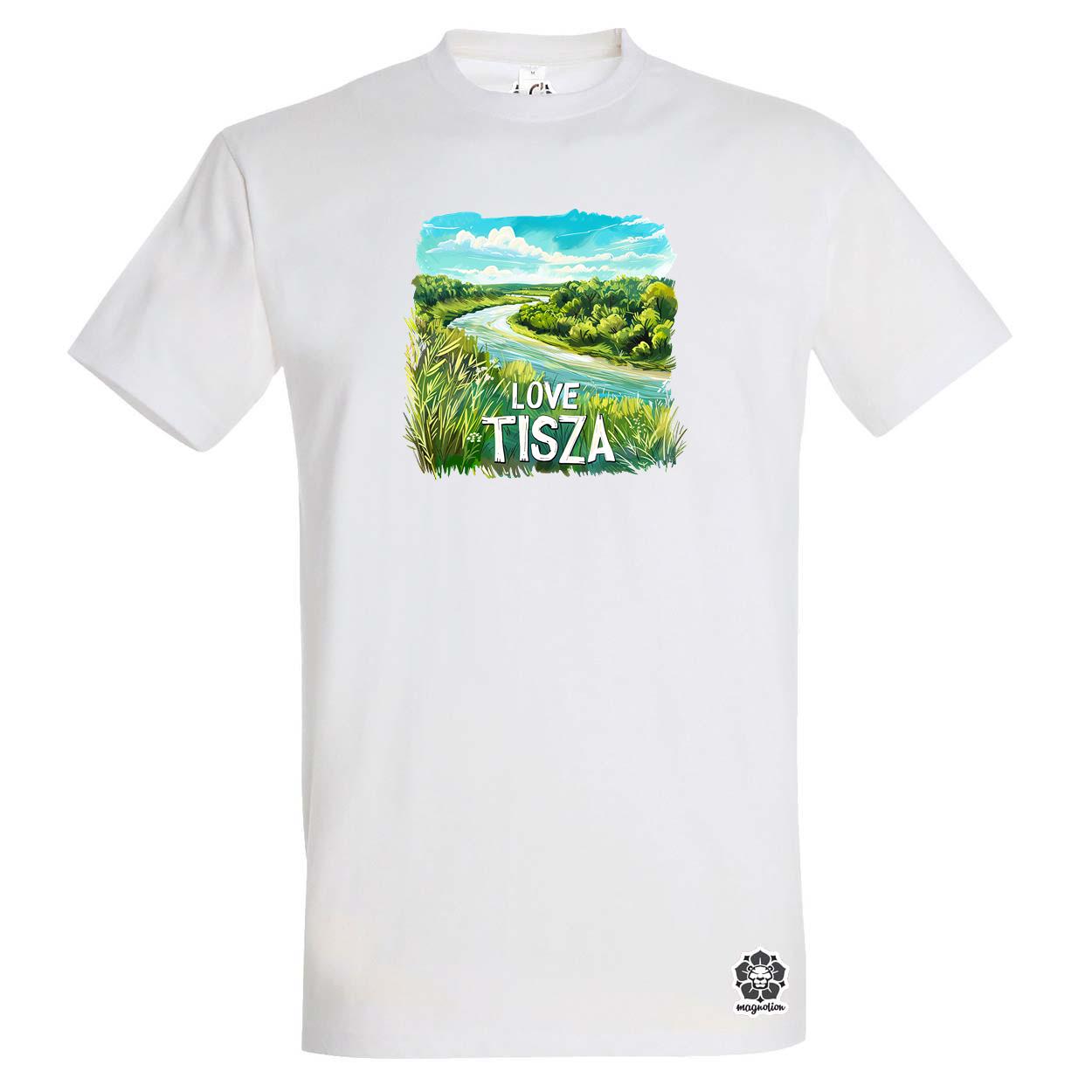 Love Tisza v18 egyedi póló 