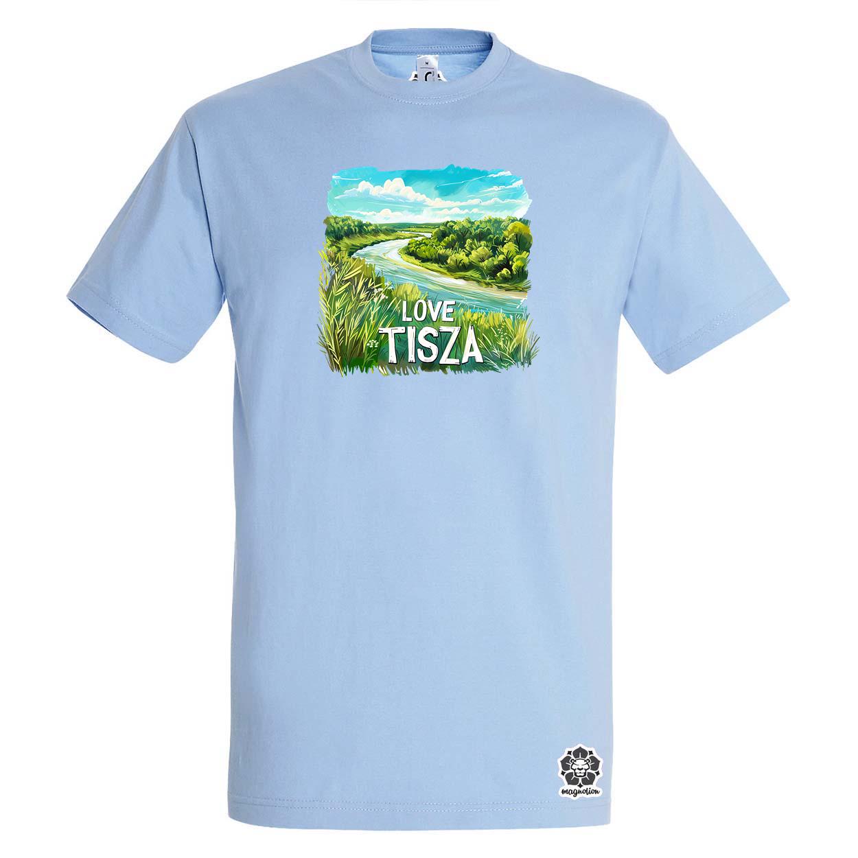 Love Tisza v18 egyedi póló 