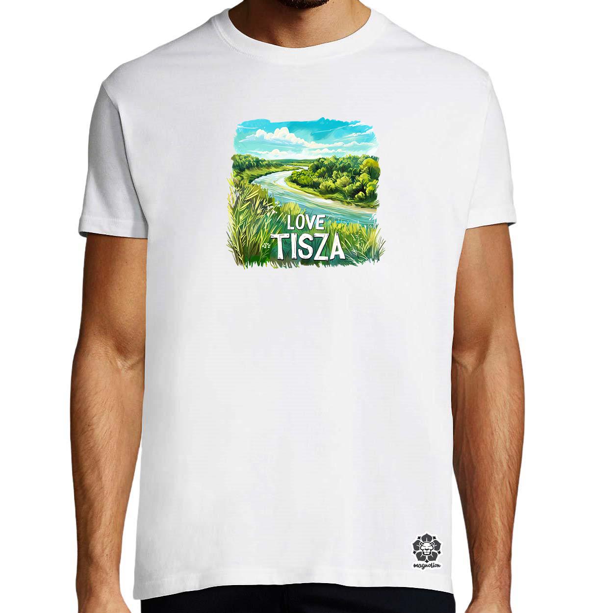Love Tisza v18 egyedi póló 