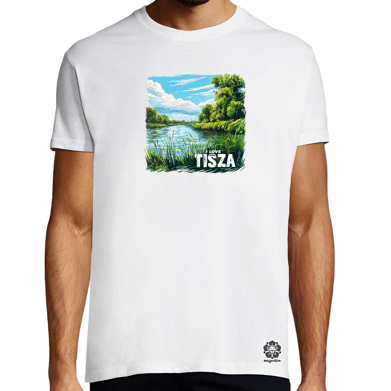Love Tisza v19 egyedi póló 