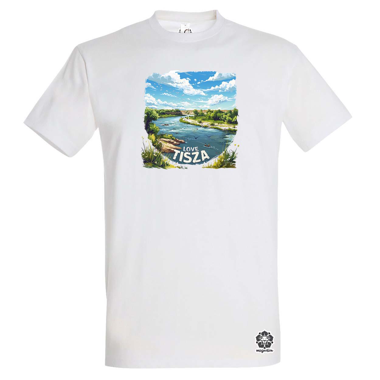 Love Tisza v21 egyedi póló 