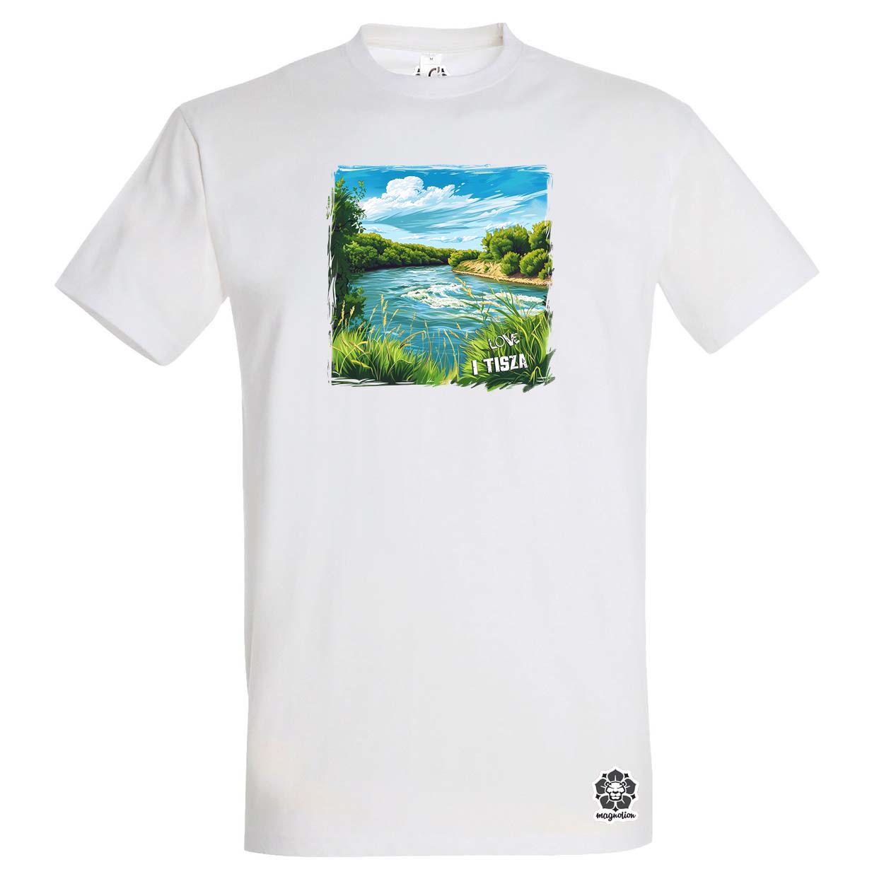 Love Tisza v23 egyedi póló 