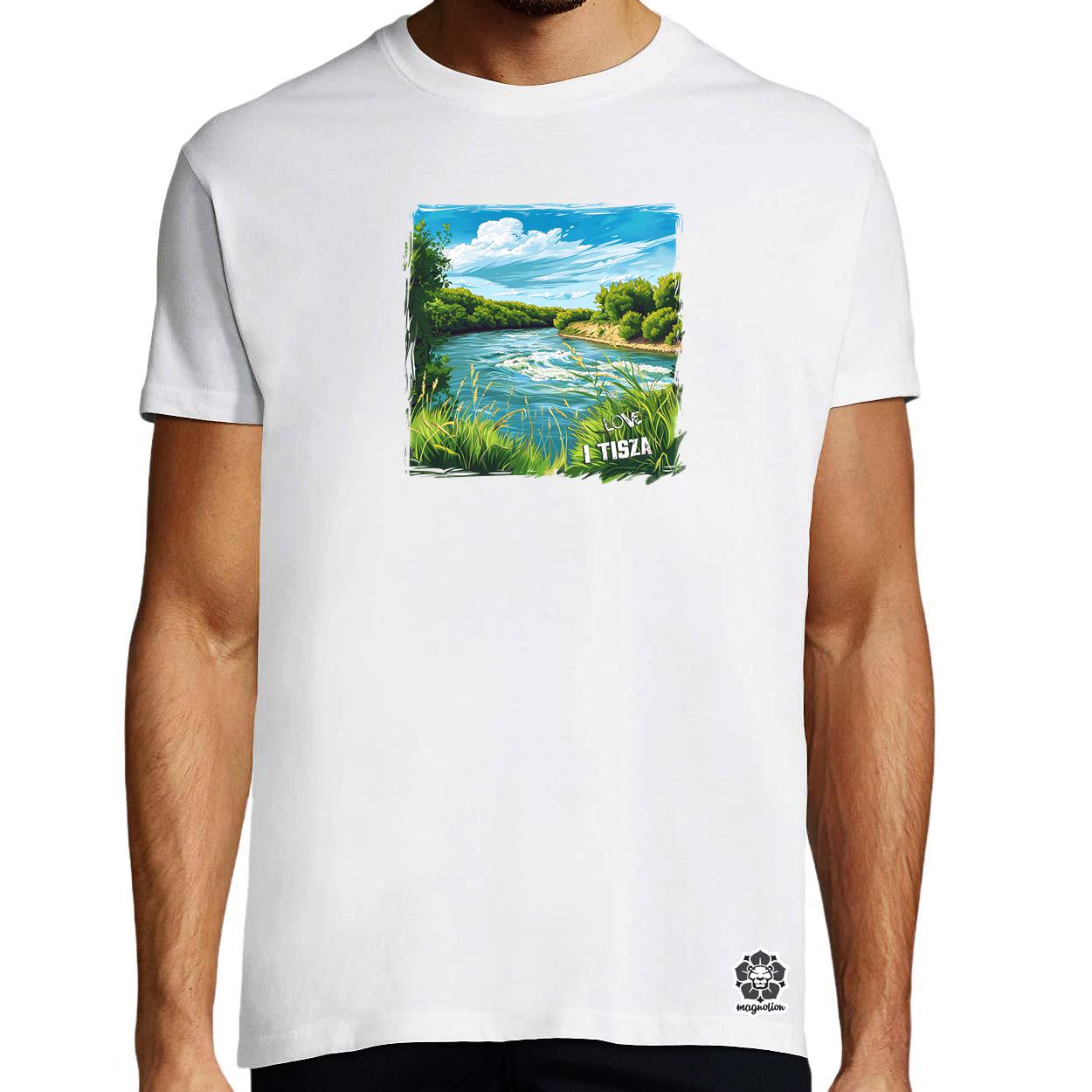 Love Tisza v23 egyedi póló 