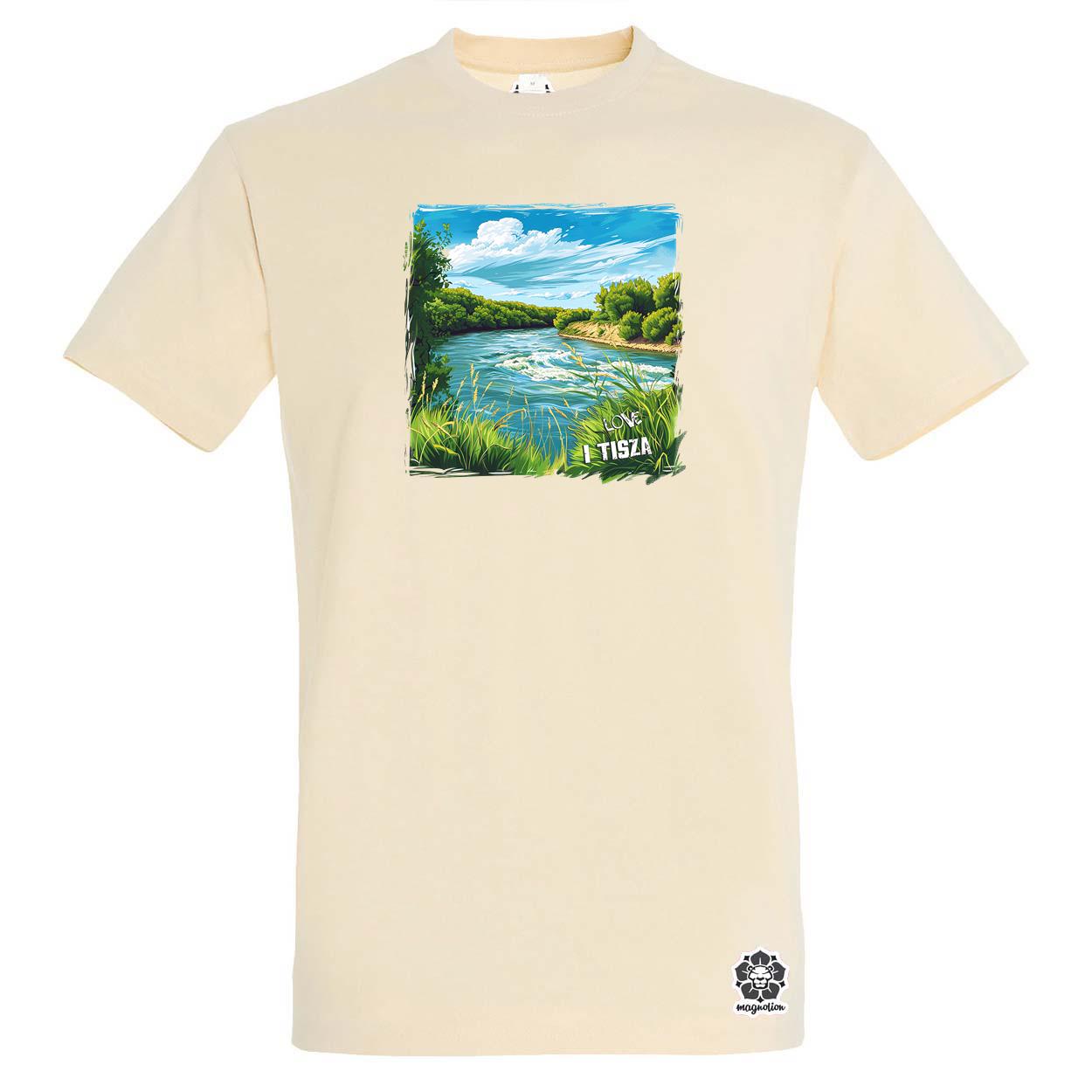 Love Tisza v23 egyedi póló 