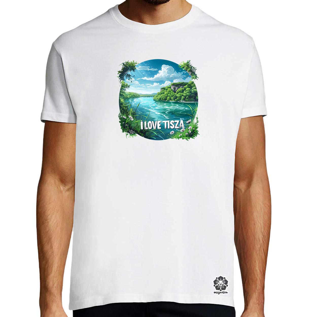 Love Tisza v24 egyedi póló 