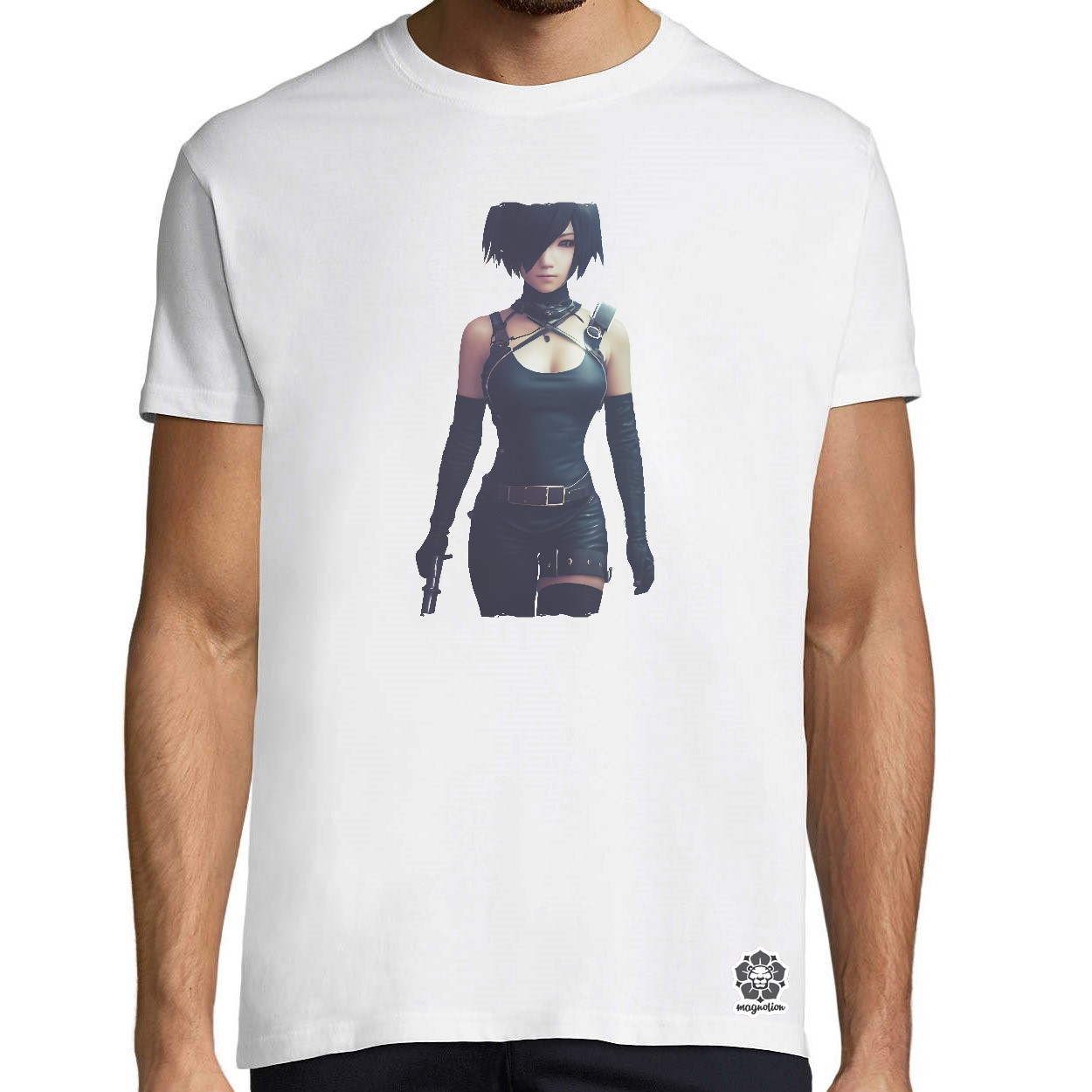 Cosplayes anime lány egyedi póló 