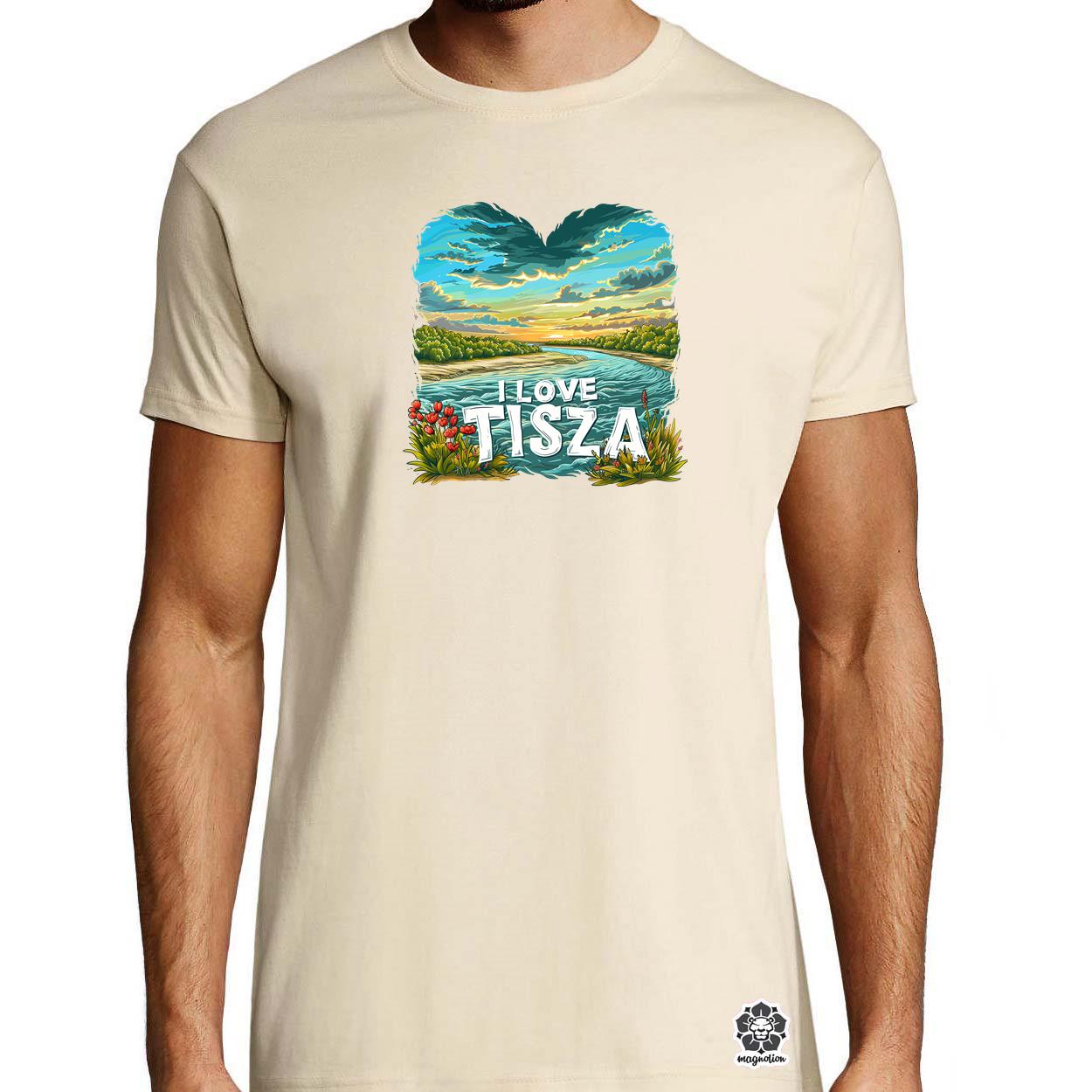 Love Tisza v3 egyedi póló 