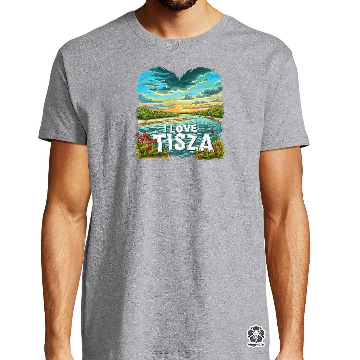 Love Tisza v3 egyedi póló 