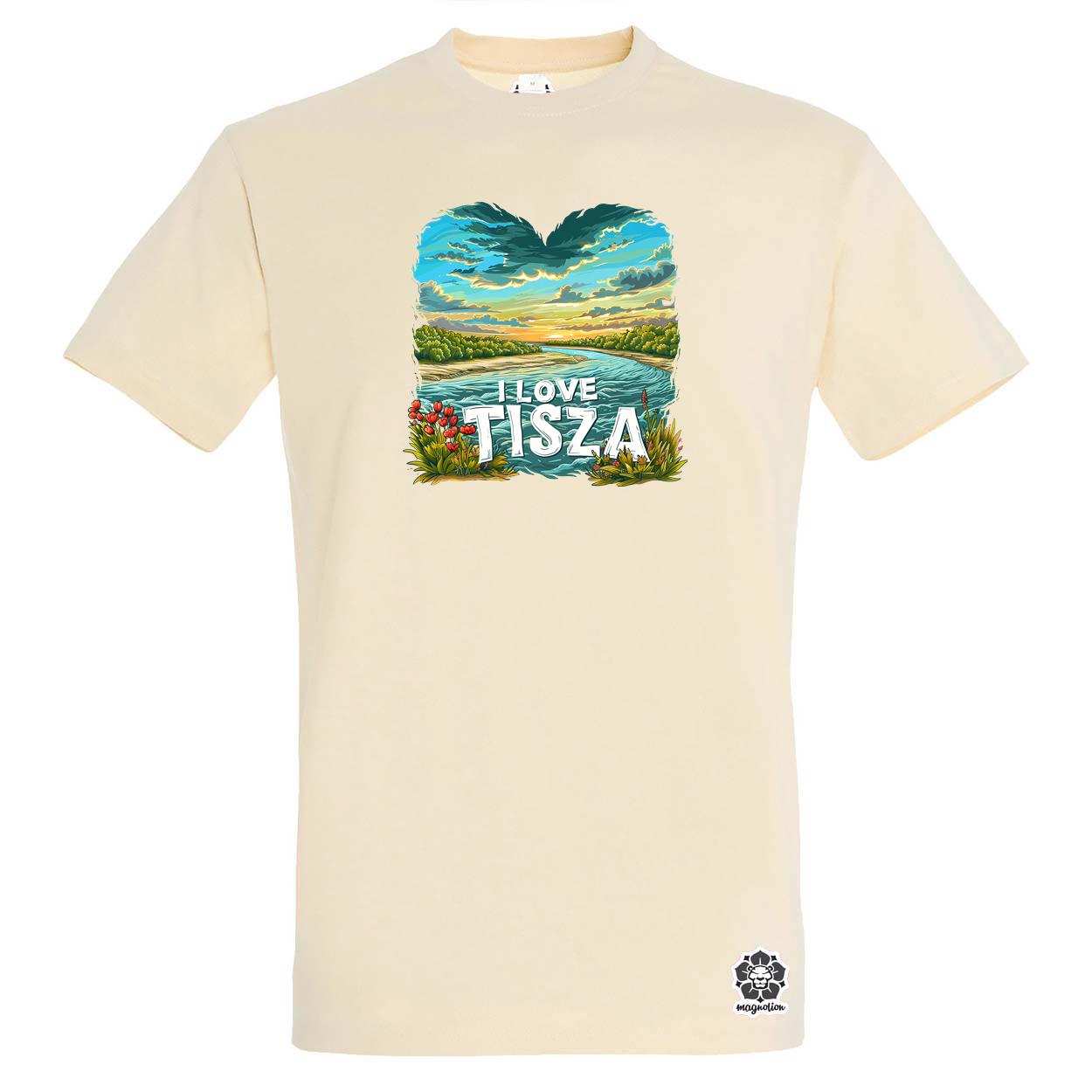 Love Tisza v3 egyedi póló 