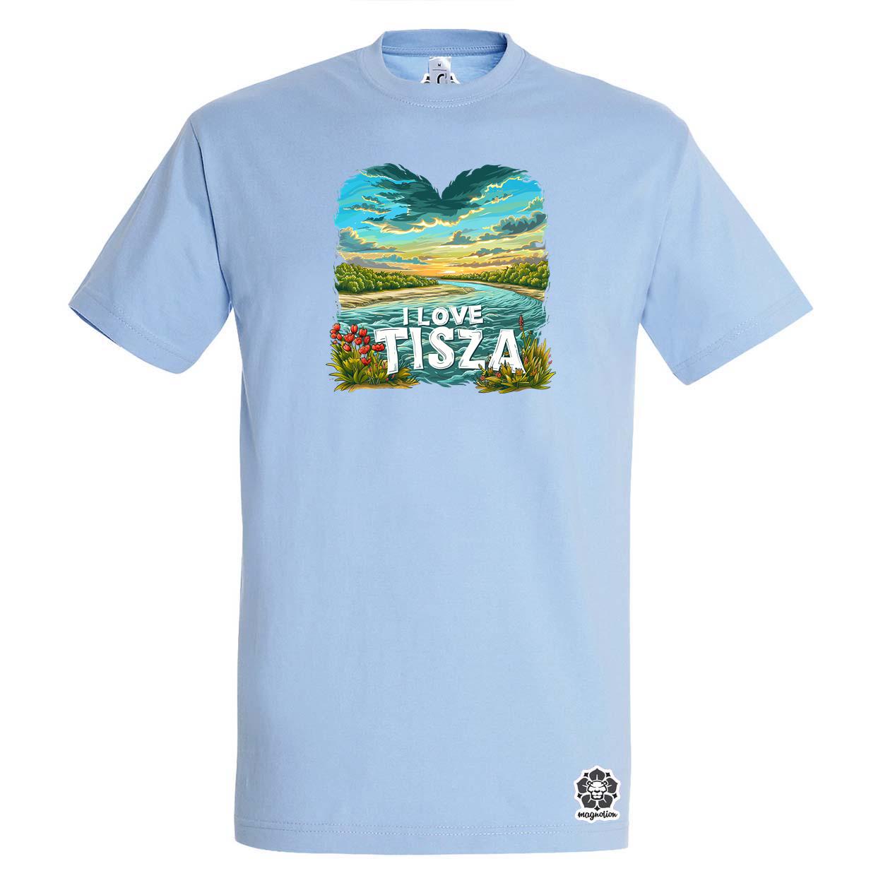 Love Tisza v3 egyedi póló 