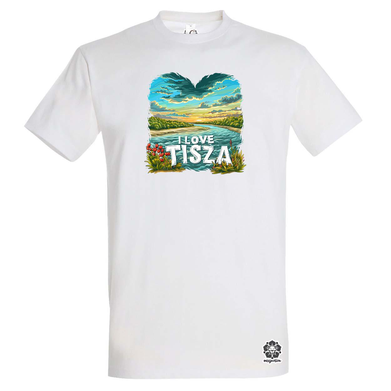Love Tisza v3 egyedi póló 