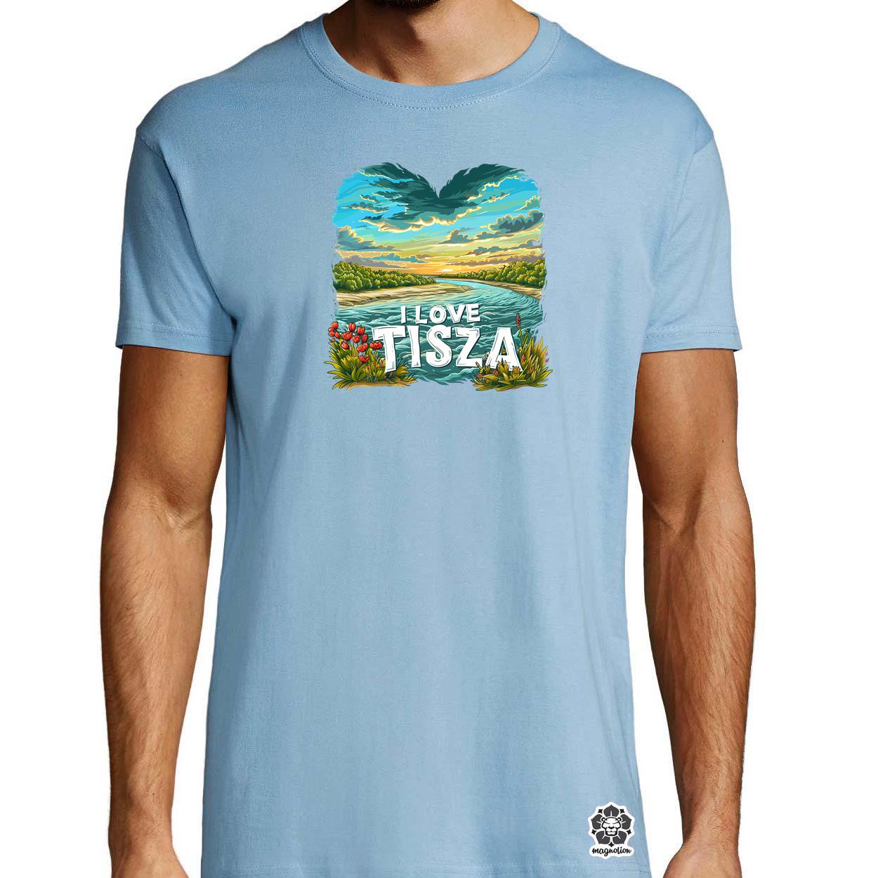 Love Tisza v3 egyedi póló 