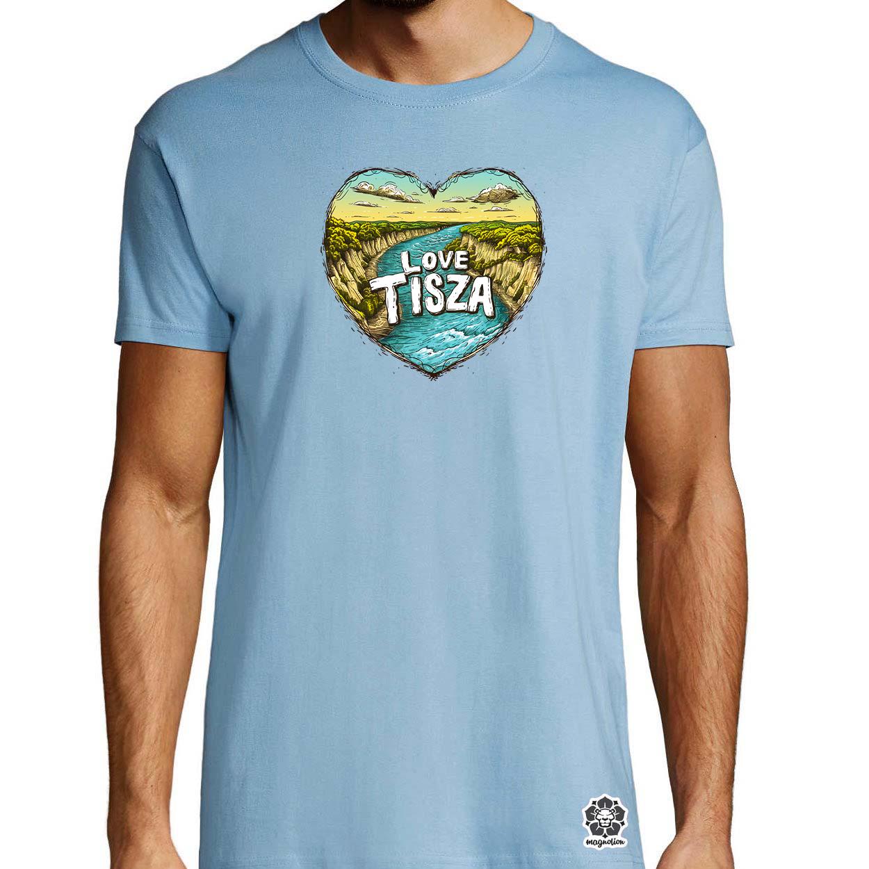 Love Tisza v4 egyedi póló 