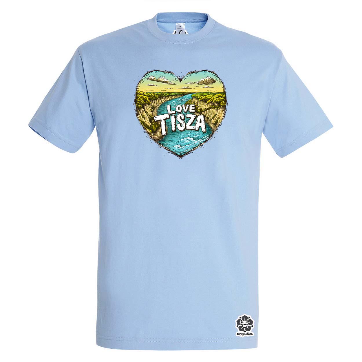 Love Tisza v4 egyedi póló 