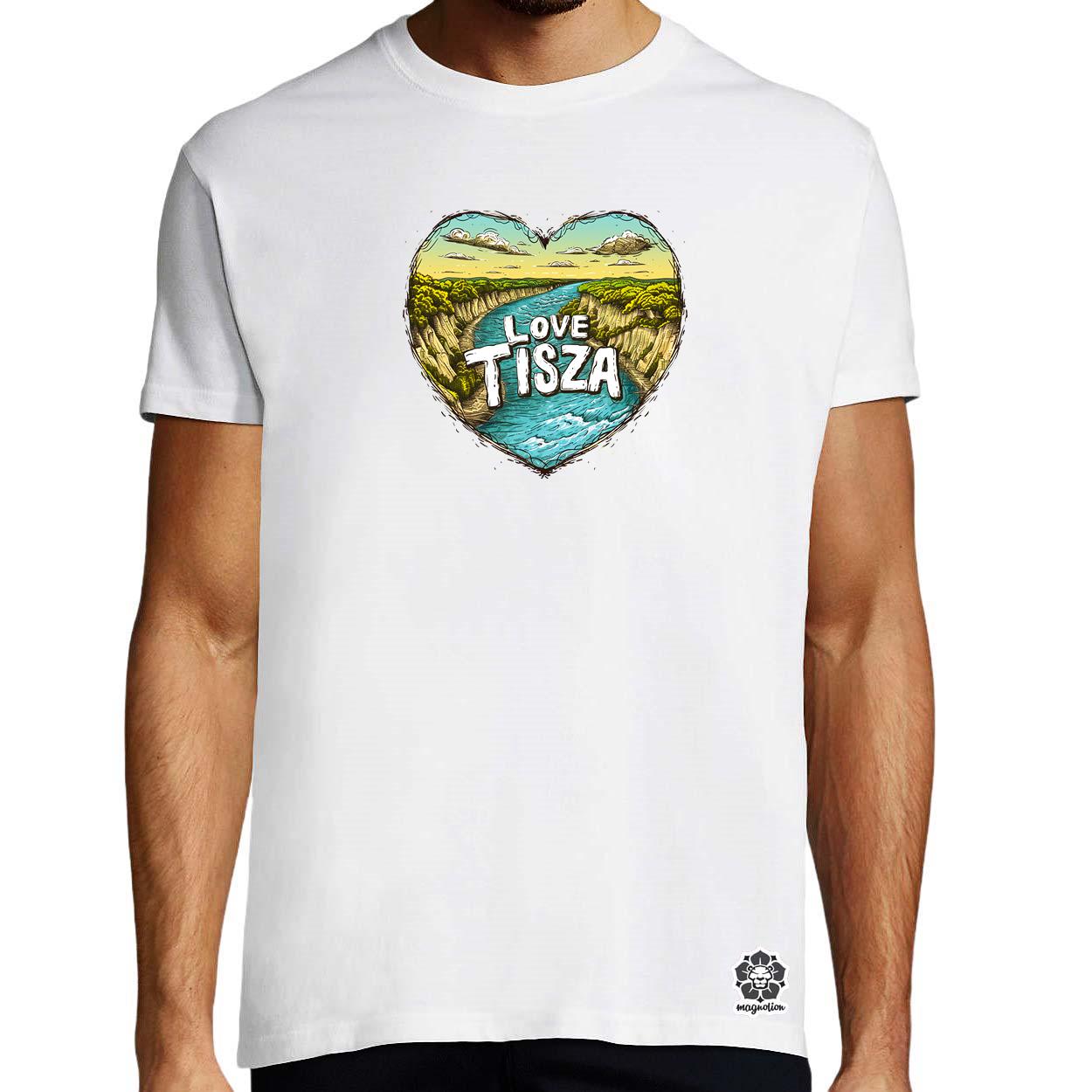 Love Tisza v4 egyedi póló 