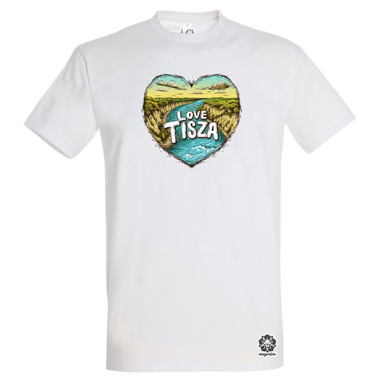 Love Tisza v4 egyedi póló 