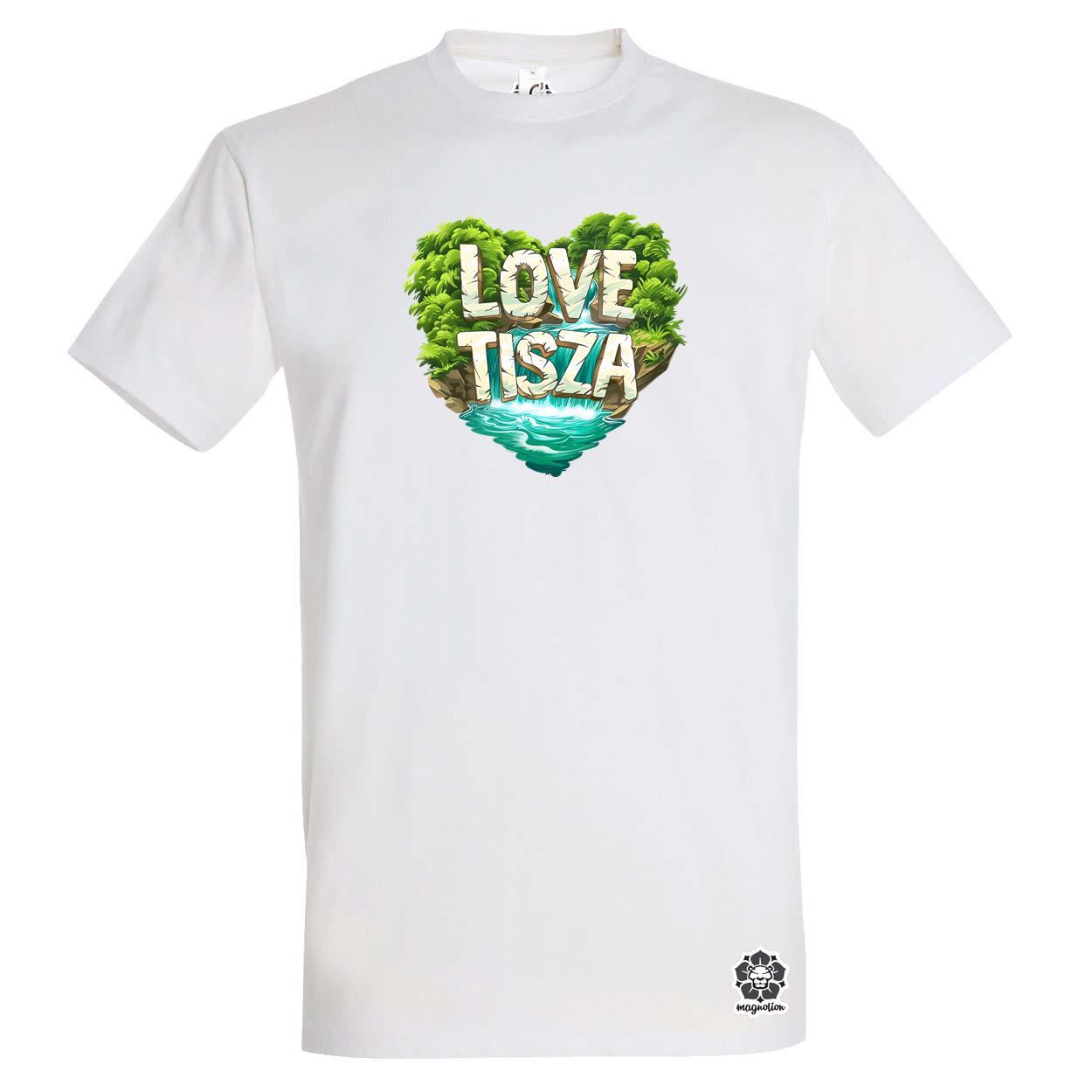 Love Tisza v5 egyedi póló 