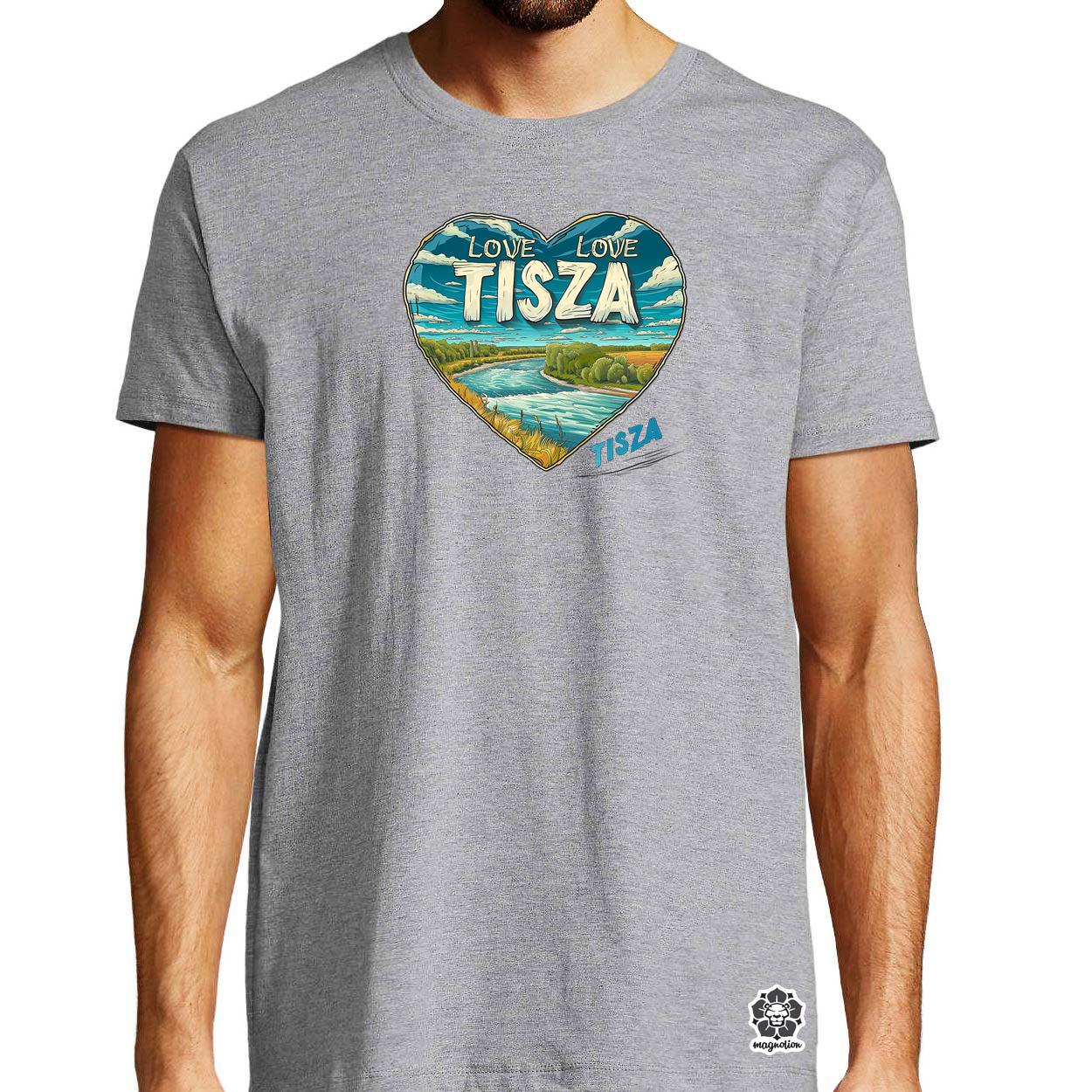 Love Tisza v7 egyedi póló 