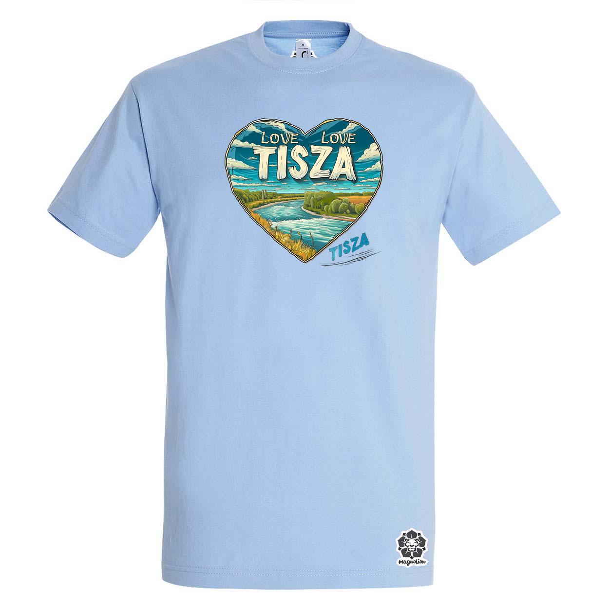 Love Tisza v7 egyedi póló 