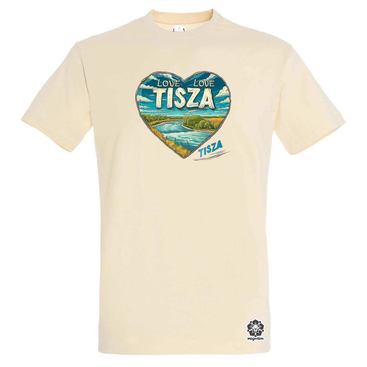 Love Tisza v7 egyedi póló 