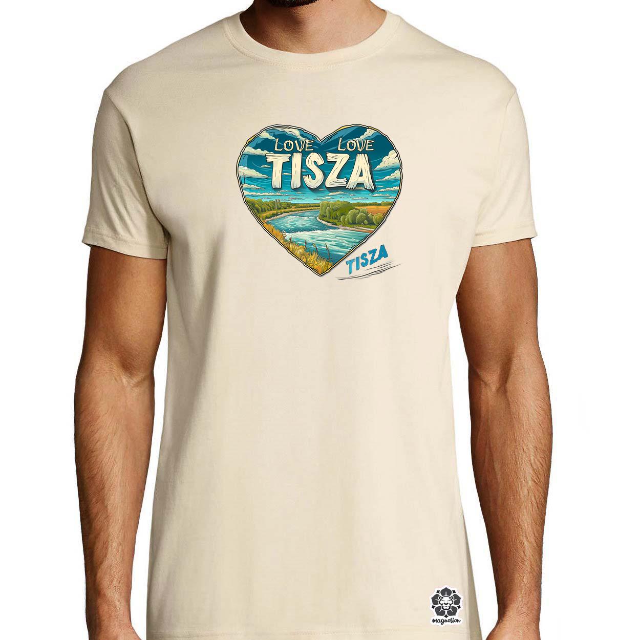 Love Tisza v7 egyedi póló 
