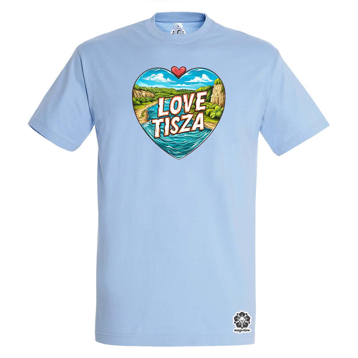 Love Tisza v8 egyedi póló 