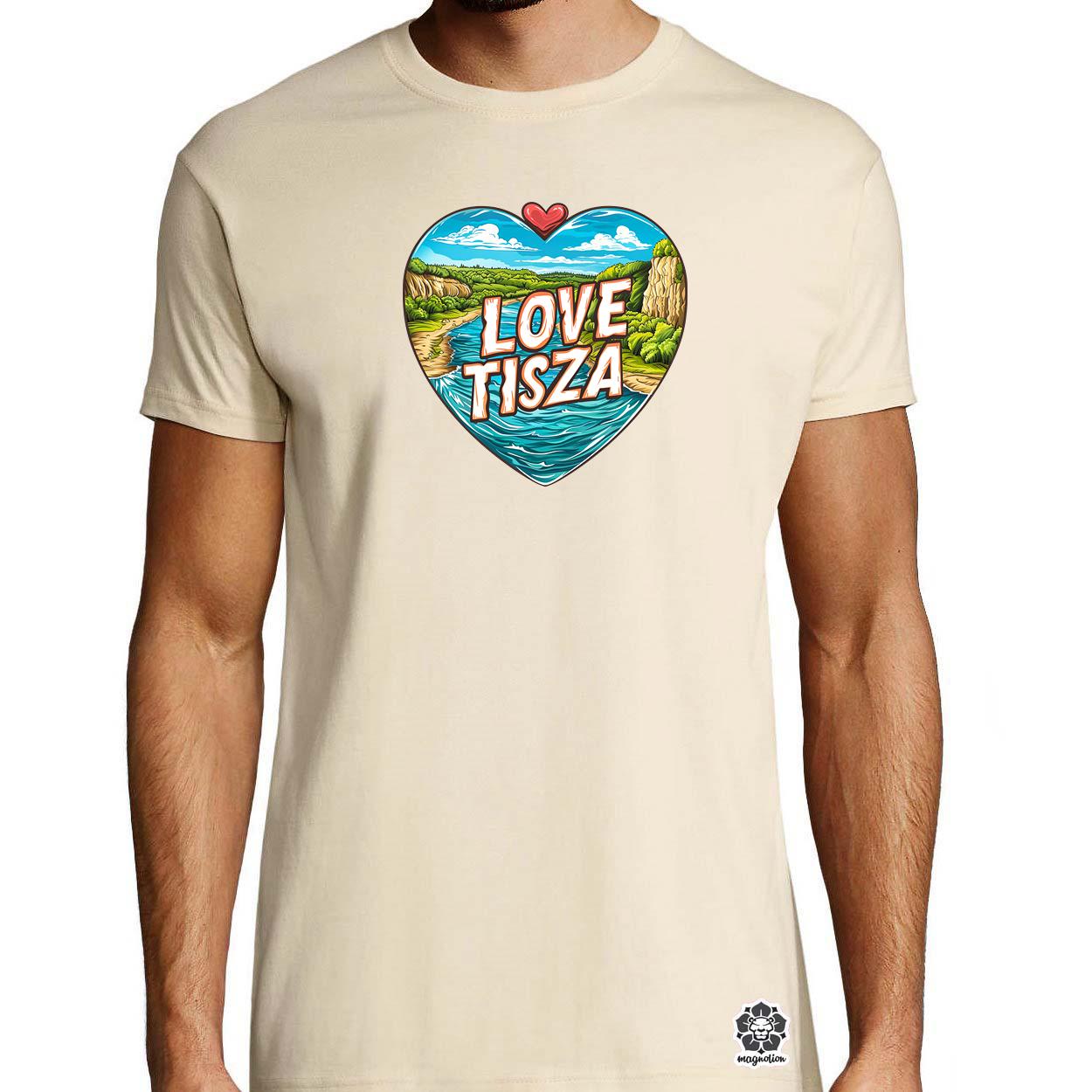 Love Tisza v8 egyedi póló 