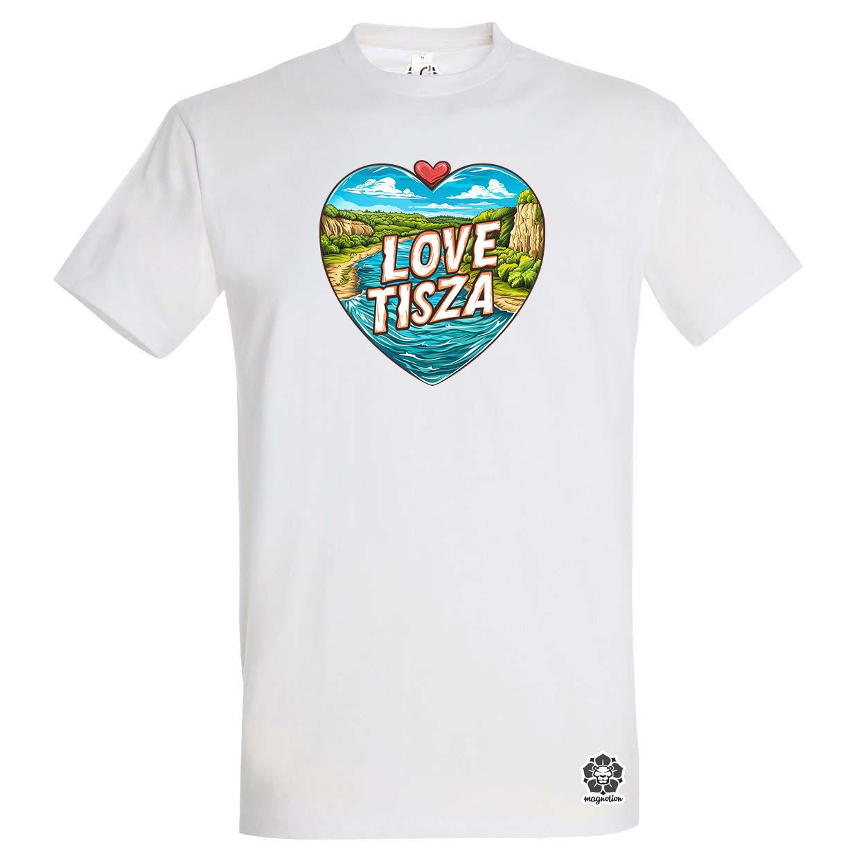 Love Tisza v8 egyedi póló 