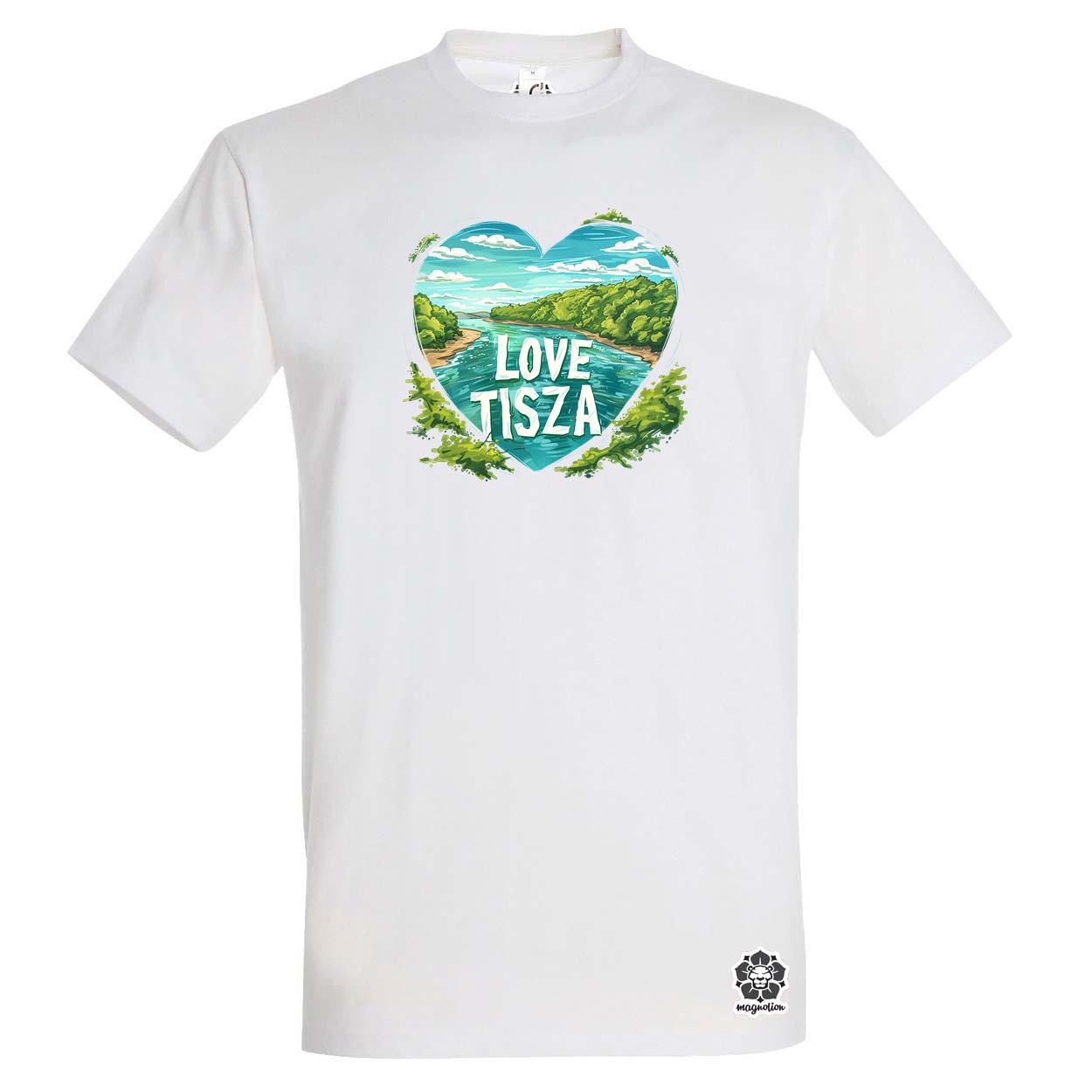 Love Tisza v9 egyedi póló 