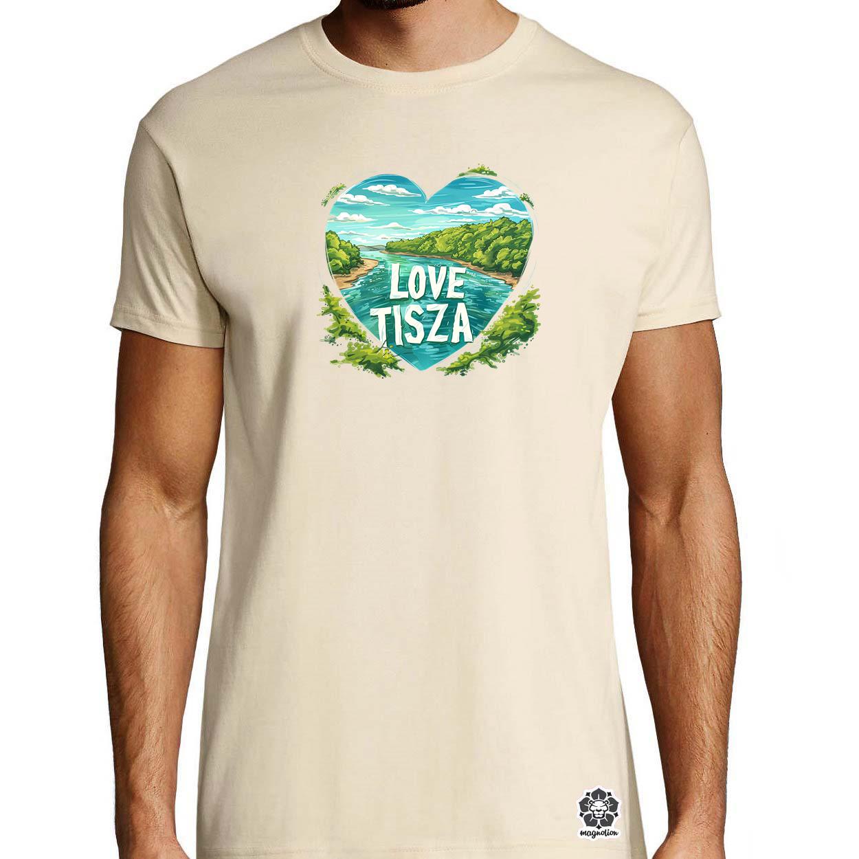 Love Tisza v9 egyedi póló 