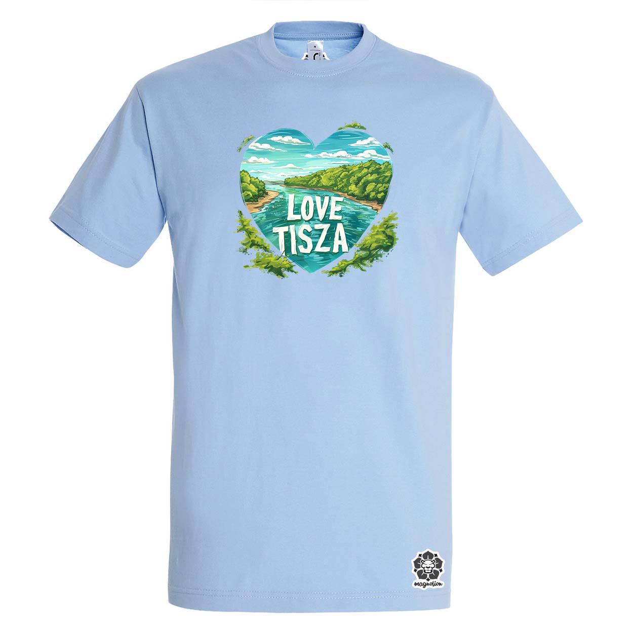 Love Tisza v9 egyedi póló 