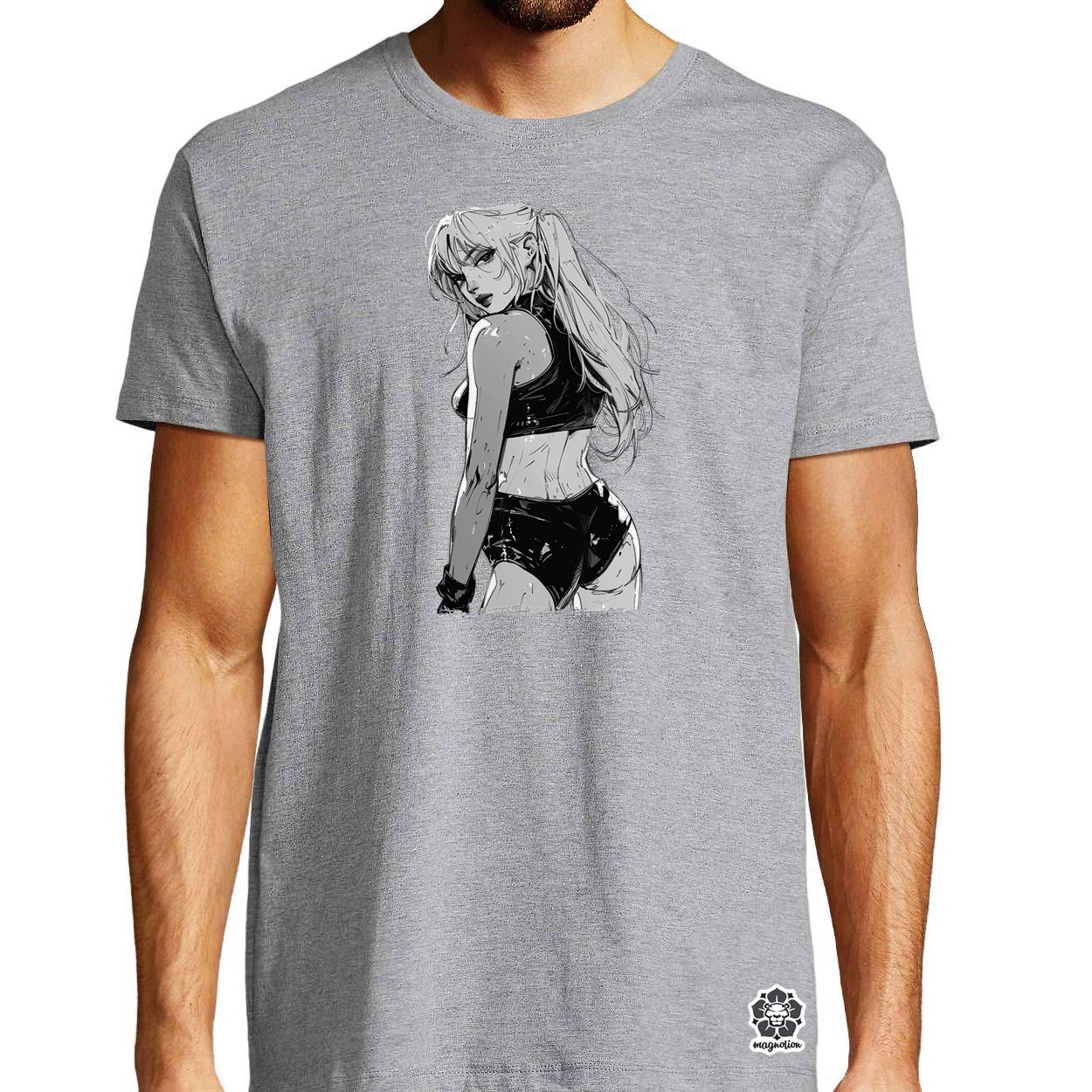 Manga lány v1 egyedi póló 