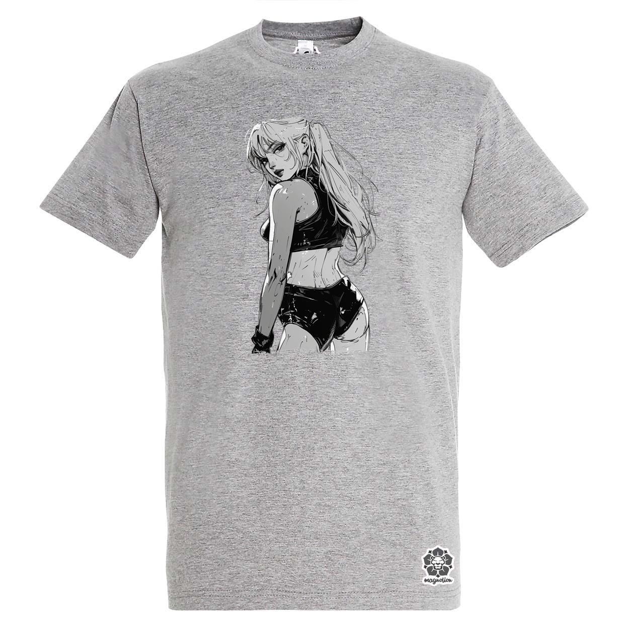 Manga lány v1 egyedi póló 