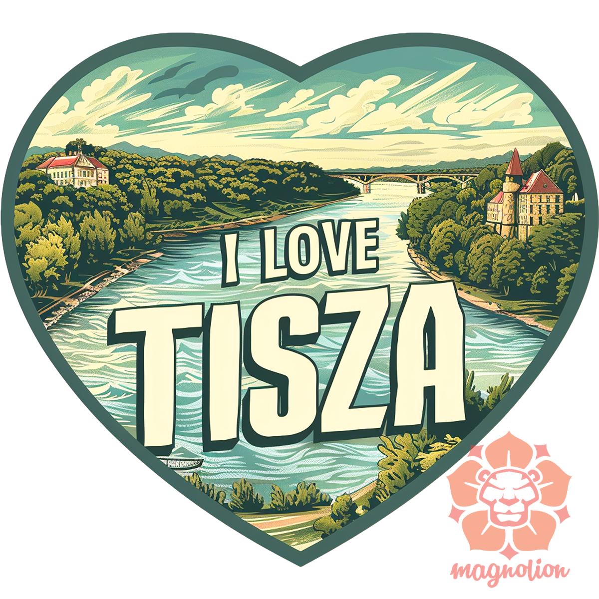 Love Tisza v1 egyedi  pulóver 