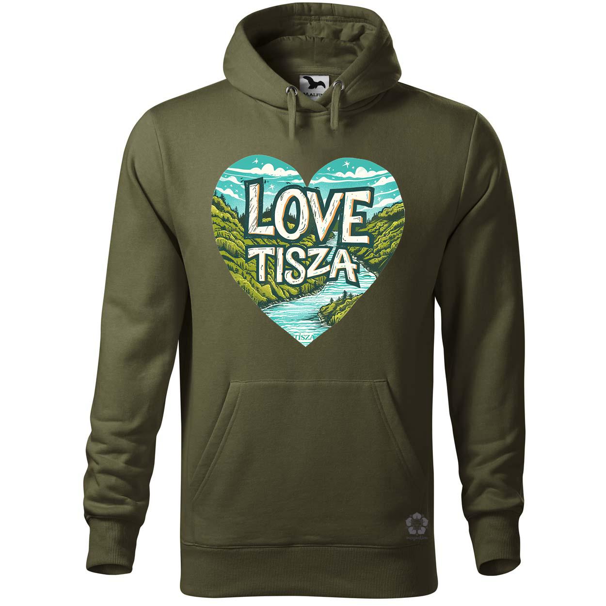 Love Tisza v10 egyedi  pulóver 